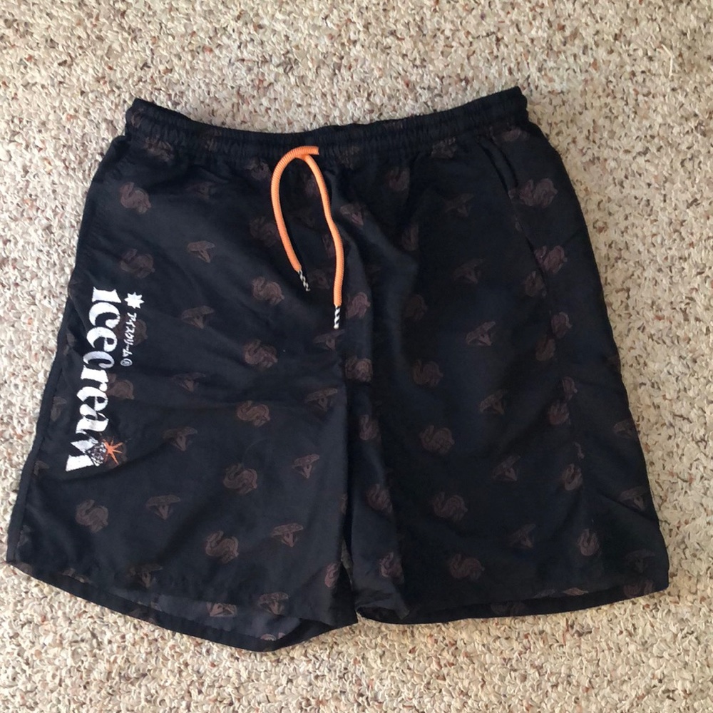 Men’s Icecream nylon shorts size medium